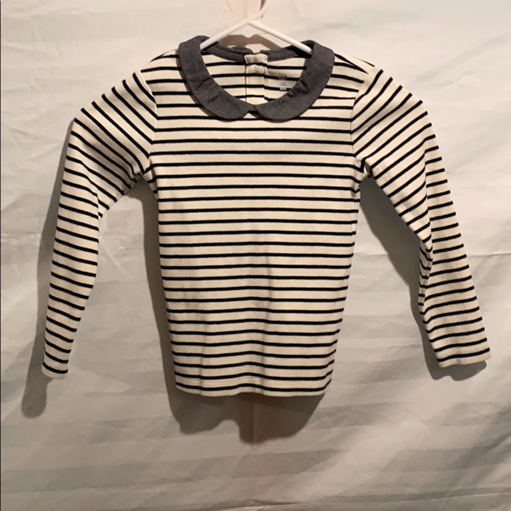 Girls Baby Gap 5T Striped Long Sleeve Top